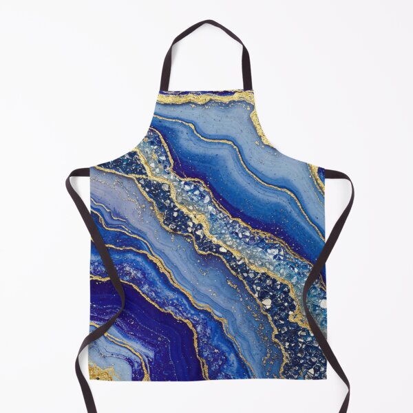 Item preview, Cobalt Crystalline Waves designed and sold by GemShimmerCo.