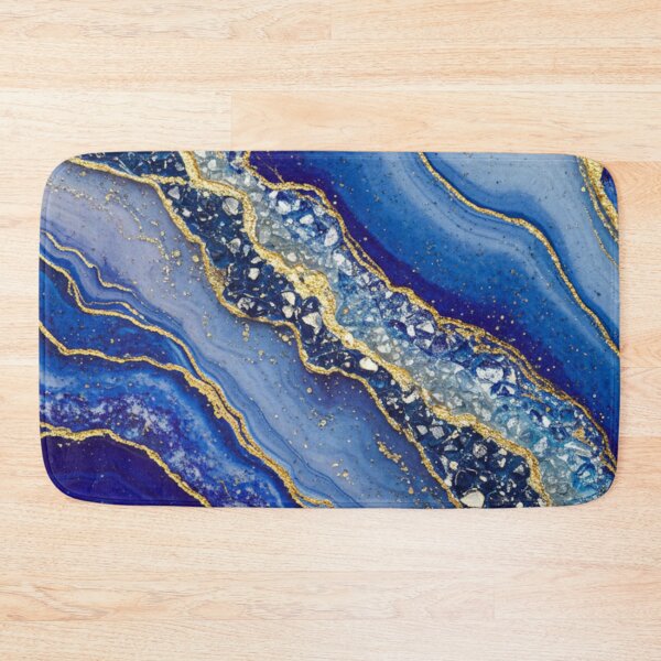 Item preview, Cobalt Crystalline Waves designed and sold by GemShimmerCo.
