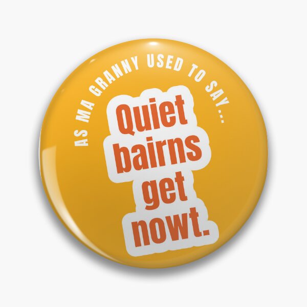 Item preview, Quiet Bairns designed and sold by Spinal_Lou.