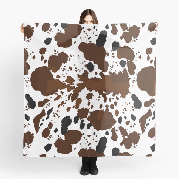 Aperçu de l'œuvre Cuir de vachette Animal Noir Blanc et Marron créée et vendue par AnnaArtbyAMNA.