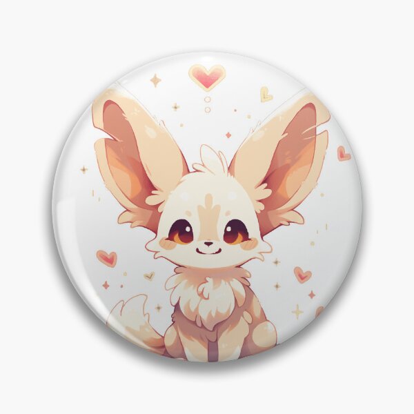 Artikelvorschau, Süßer und liebenswerter Chibi-Fennek entworfen und verkauft von ArtstyleAlchemy.