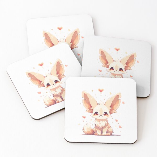 Item preview, Cute & Lovely Chibi Fennec Fox designed and sold by ArtstyleAlchemy.