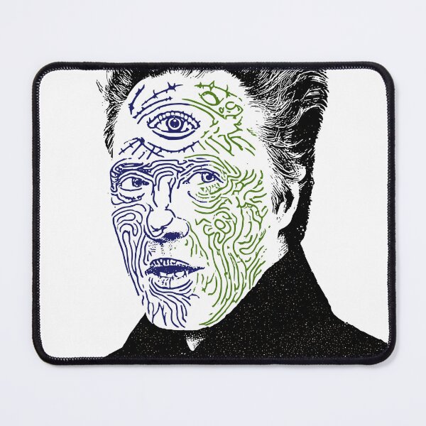 Item preview, Christopher Walken Third Eye – Surreal Pop Art Portrait designed and sold by Mystikos Art.