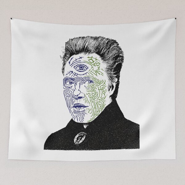 Item preview, Christopher Walken Third Eye – Surreal Pop Art Portrait designed and sold by Mystikos Art.
