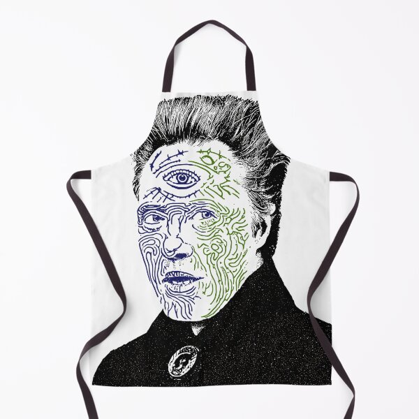 Item preview, Christopher Walken Third Eye – Surreal Pop Art Portrait designed and sold by Mystikos Art.