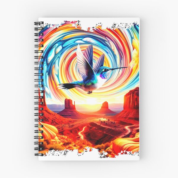 Item preview, Mystical Hummingbird in the Southwest  designed and sold by NativeGraffix.
