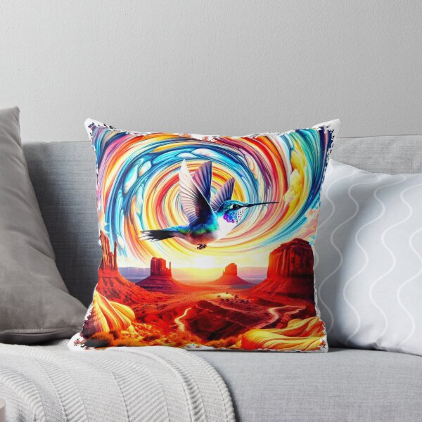 Item preview, Mystical Hummingbird in the Southwest  designed and sold by NativeGraffix.