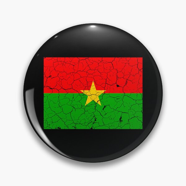 Item preview, Burkina Faso Flag Vintage T-shirt designed and sold by EthosWear.