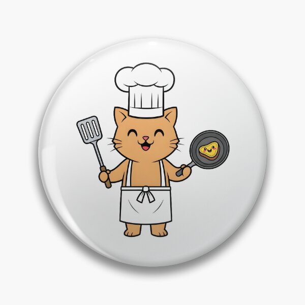 Item preview, Cat Chef | Cute Cartoon Cooking Cat with Culinary Charm designed and sold by HighrockDesigns.