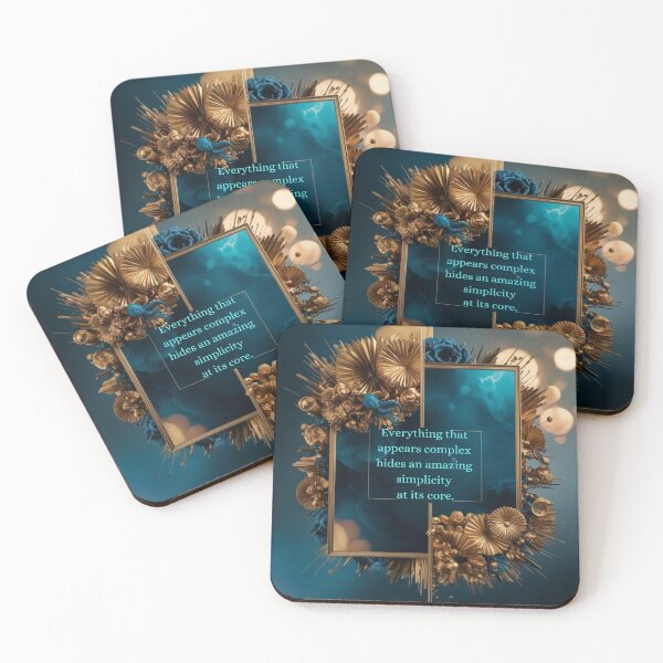 Item preview, The Simplicity Hidden Behind Complexity designed and sold by mimouna00.