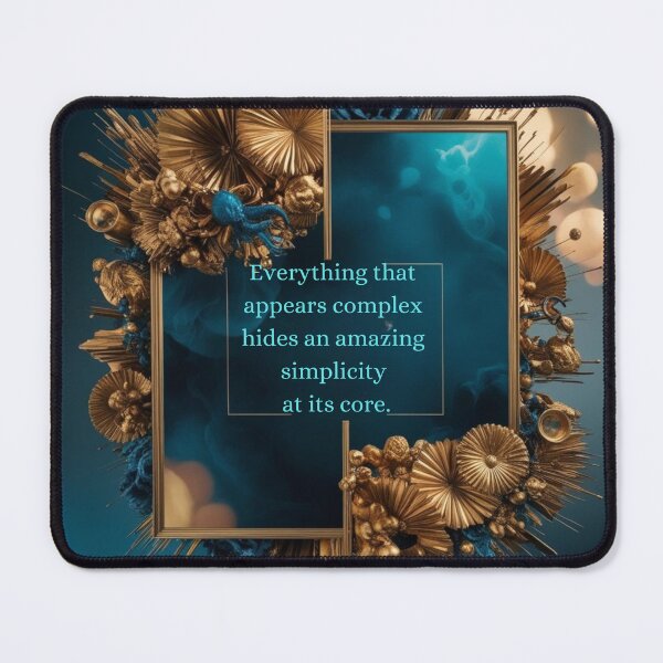 Item preview, The Simplicity Hidden Behind Complexity designed and sold by mimouna00.