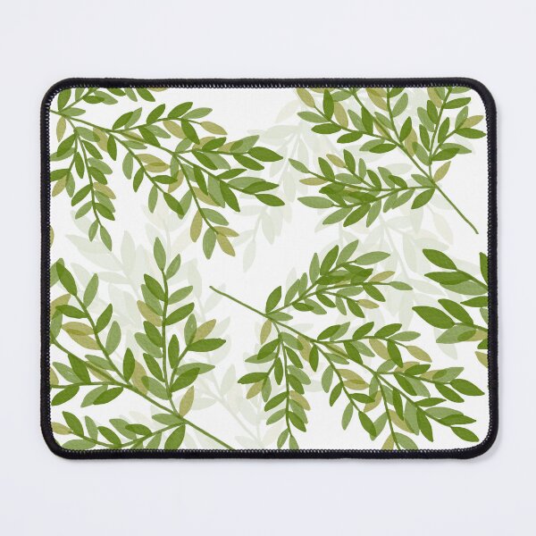 Item preview, Green Botanical Leaves Pattern | Nature-Inspired Leaf Print designed and sold by VibeTCreations.