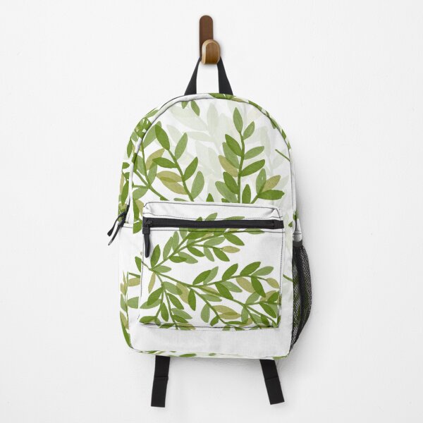 Item preview, Green Botanical Leaves Pattern | Nature-Inspired Leaf Print designed and sold by VibeTCreations.