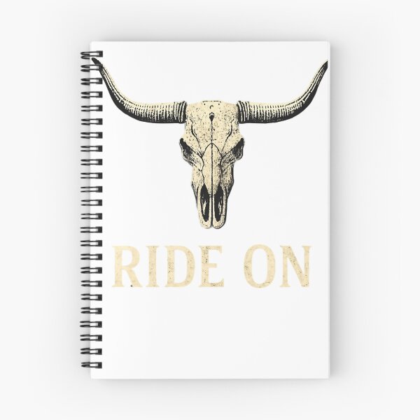 Item preview, Vintage Bull Skull | Western Cowboy Ranch Design - Ride On designed and sold by Flying Penguins.