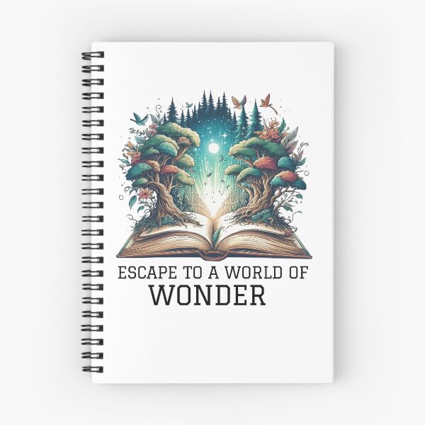 Item preview, Escape Through Books to World of Wonder Forest Book Lover Booktok designed and sold by KataangClothing.