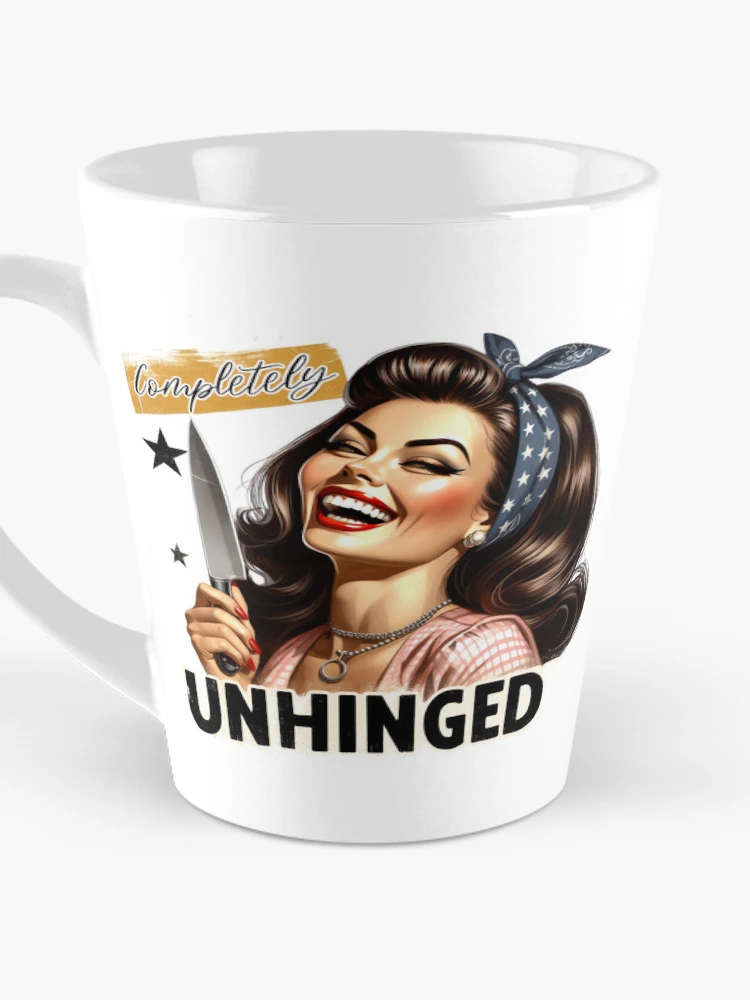 Thumbnail 3 of 4, Coffee Mug, Unhinged designed and sold by RuthFurtado.
