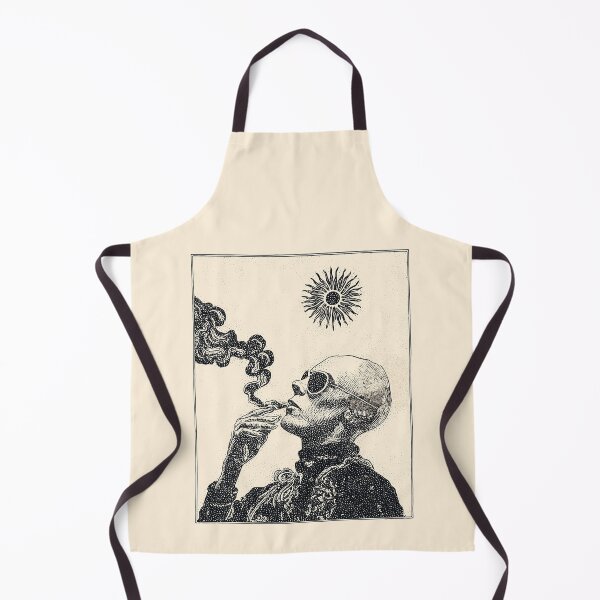 Item preview, Hunter S. Thompson Surreal Smoking – Psychedelic Sun Art designed and sold by Mystikos Art.