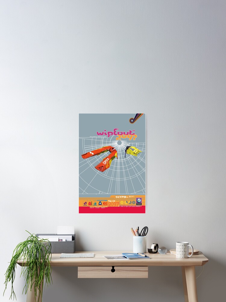 Thumbnail 2 of 3, Poster, Wipeout 2097 - F5000 - Coverart designed and sold by Radmessages.