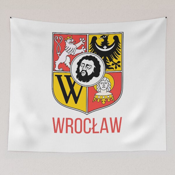 Item preview, Wroclaw Poland Coat Of Arms designed and sold by jeshands.
