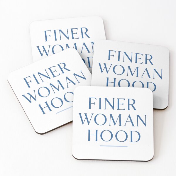 Item preview, Finer Womanhood – Modern Zeta Sorority Typography designed and sold by summer-loving.
