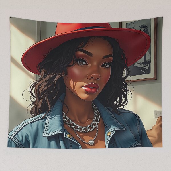 Item preview, THE BRIM ( RED ) designed and sold by alegnacreates.
