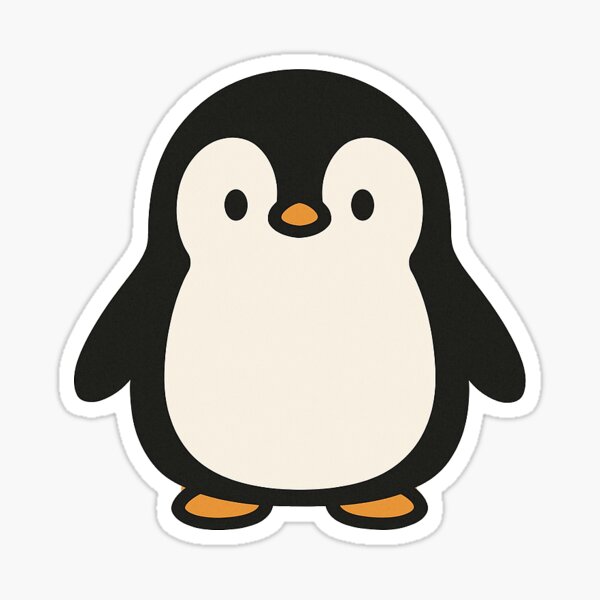 Aperçu de l'œuvre Pingouin mignon Kawaii créée et vendue par slydog101.