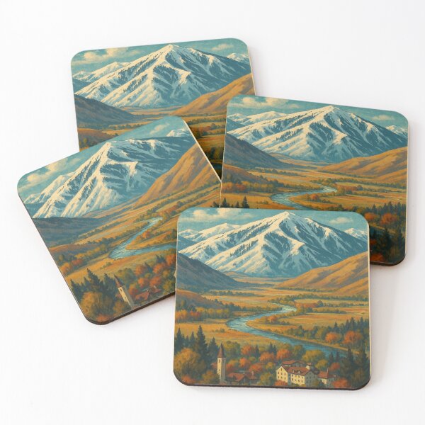 Item preview, Sun Valley Idaho Sawtooth View designed and sold by Places On Earth.