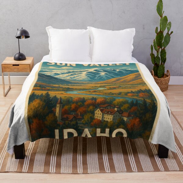 Item preview, Sun Valley Idaho Sawtooth View designed and sold by Places On Earth.