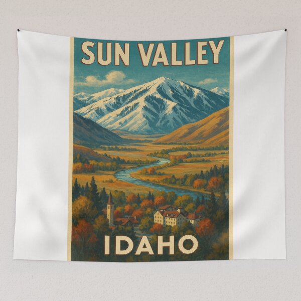 Item preview, Sun Valley Idaho Sawtooth View designed and sold by Places On Earth.