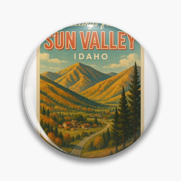 Artikelvorschau, Herbstlandschaft im Sun Valley, Idaho entworfen und verkauft von Places On Earth.