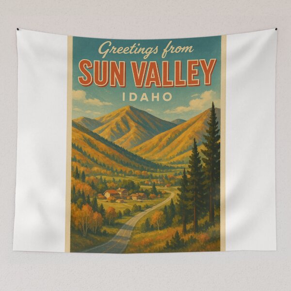 Item preview, Sun Valley Idaho Fall Landscape designed and sold by Places On Earth.