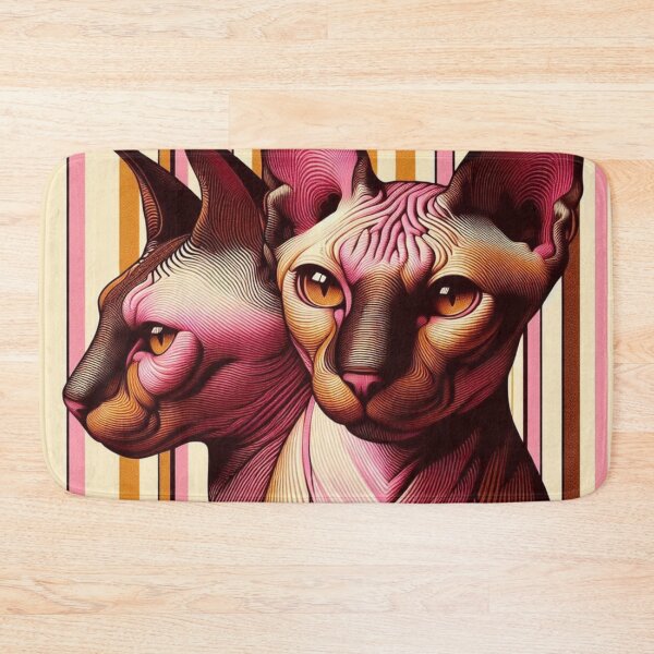 Item preview, Sphinx Cats Art  designed and sold by FloridaWildOnes.