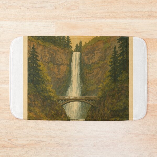 Item preview, Multnomah Falls Columbia Gorge View designed and sold by Places On Earth.