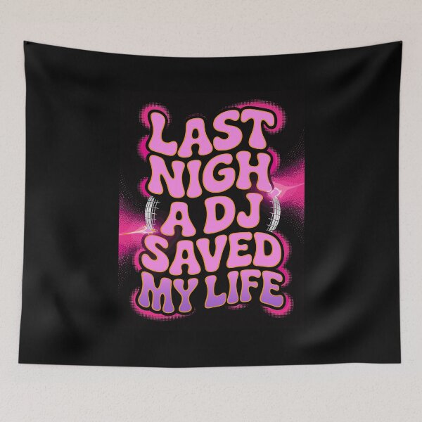 Item preview, Last night a Dj saved my life – DJ Style & Festival Fashion for House HeadsThere Be House" House Music DJ design – Perfect Gift for DJs! designed and sold by paulo silveira.