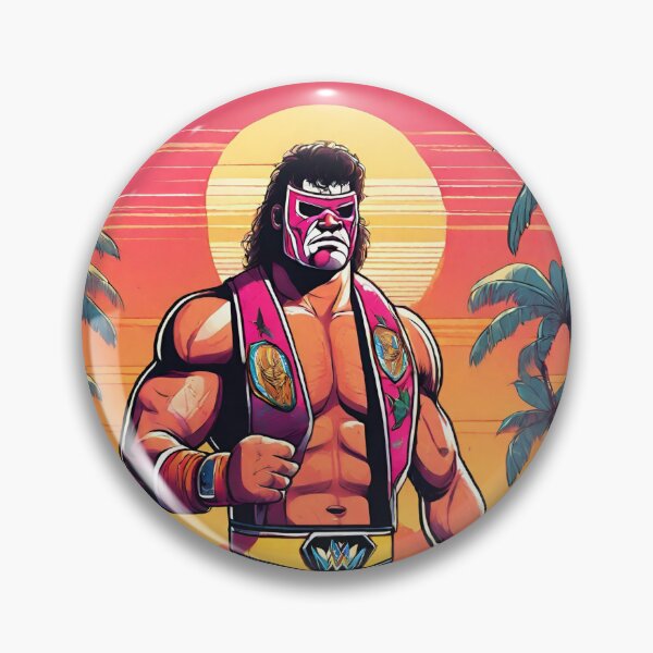 Item preview, 80's Pro Wrestling Tropical Luchador designed and sold by GleamingGiant.