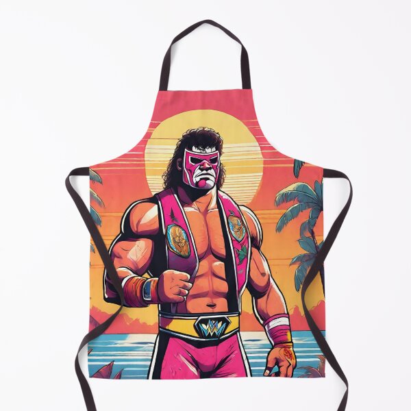 Item preview, 80's Pro Wrestling Tropical Luchador designed and sold by GleamingGiant.