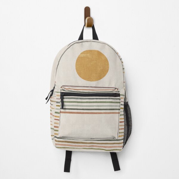 Item preview, Minimalist Landscape in Green, Yellow and Pink designed and sold by FAROSSTUDIO.