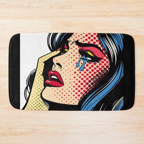 Item preview, Pop Art Comic Girl – Retro Style Emotional Woman Illustration Girlie Pop Slay designed and sold by  Ojo de Lilith.