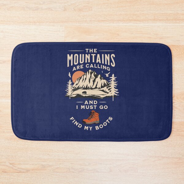 Item preview, The Mountains Are Calling And I Must Go Find My Boots designed and sold by scooterbaby.