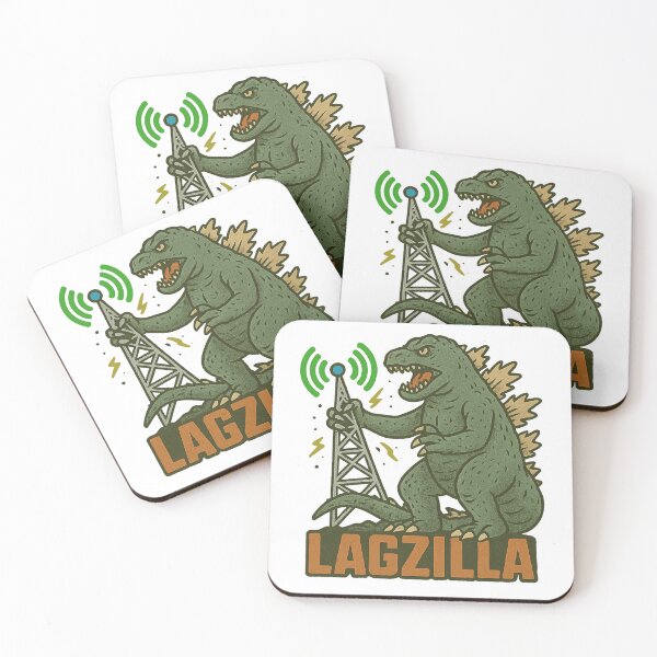 Item preview, Lagzilla | WiFi Kaiju Destruction designed and sold by ⭐Anistore⭐.