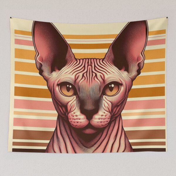 Item preview, Sphinx Cat Art  designed and sold by FloridaWildOnes.