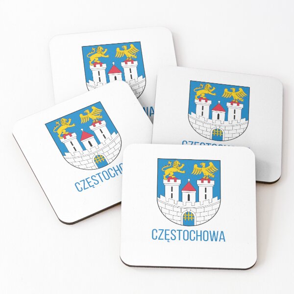 Item preview, Czestochowa Poland Coat Of Arms designed and sold by jeshands.