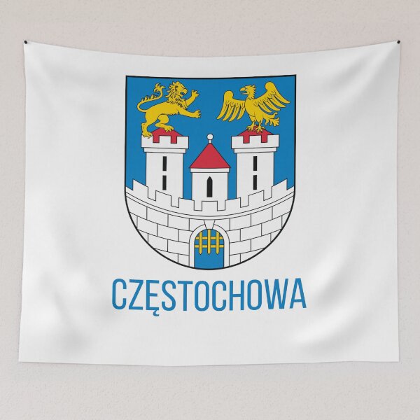 Item preview, Czestochowa Poland Coat Of Arms designed and sold by jeshands.