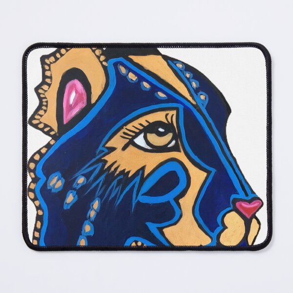 Item preview, Jaguar Spirit: The Gaze Beyond Worlds. Original Art Work. designed and sold by MirraStore.