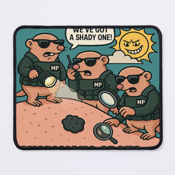 Item preview, Mole Patrol – Suspicious Spots Don’t Stand a Chance designed and sold by LifeHappens2aT.