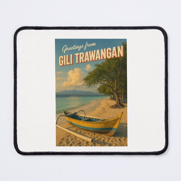 Item preview, Gili Trawangan Indonesia Tropical Shore designed and sold by Places On Earth.