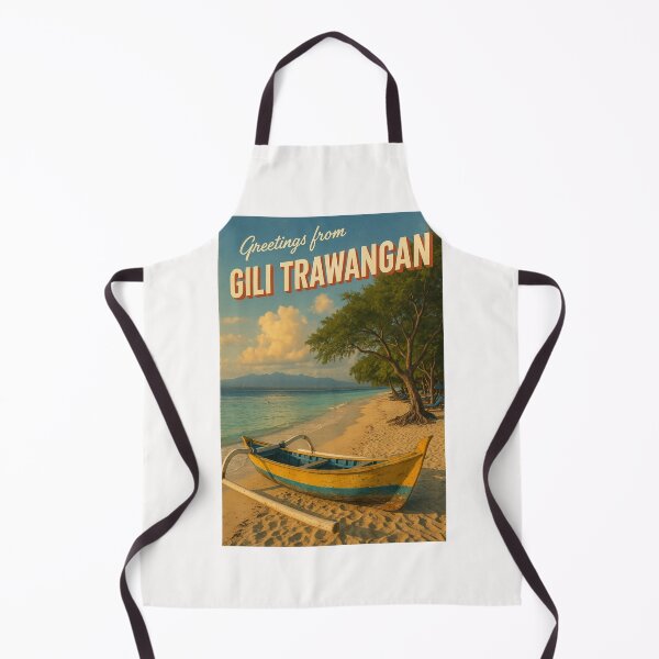Item preview, Gili Trawangan Indonesia Tropical Shore designed and sold by Places On Earth.