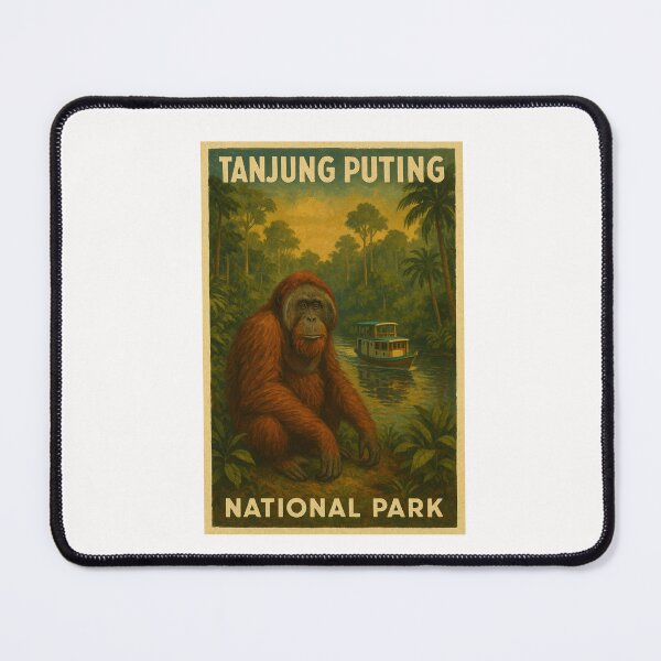 Item preview, Tanjung Puting Orangutan and Klotok Boat designed and sold by Places On Earth.