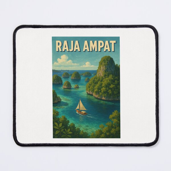 Item preview, Raja Ampat West Papua Sailing View designed and sold by Places On Earth.