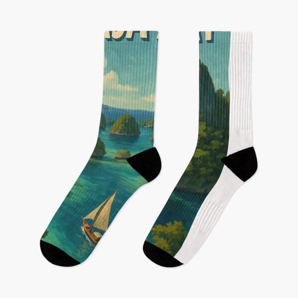 Item preview, Raja Ampat West Papua Sailing View designed and sold by Places On Earth.